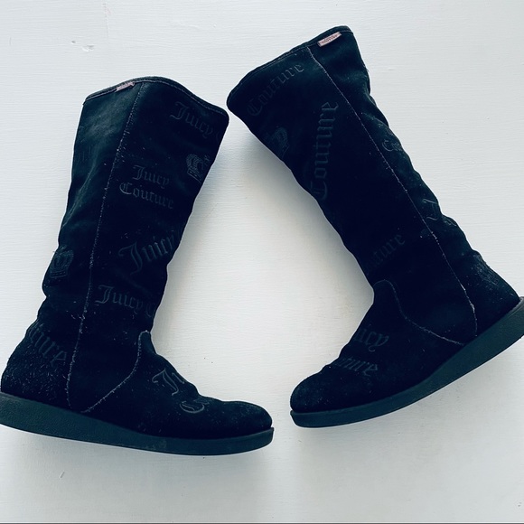 Juicy couture Women boots black size 7 - Picture 9 of 9
